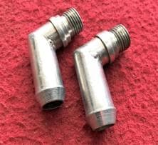 Codo de Agua para Reductor Landi Renzo con Rosca (Metal)